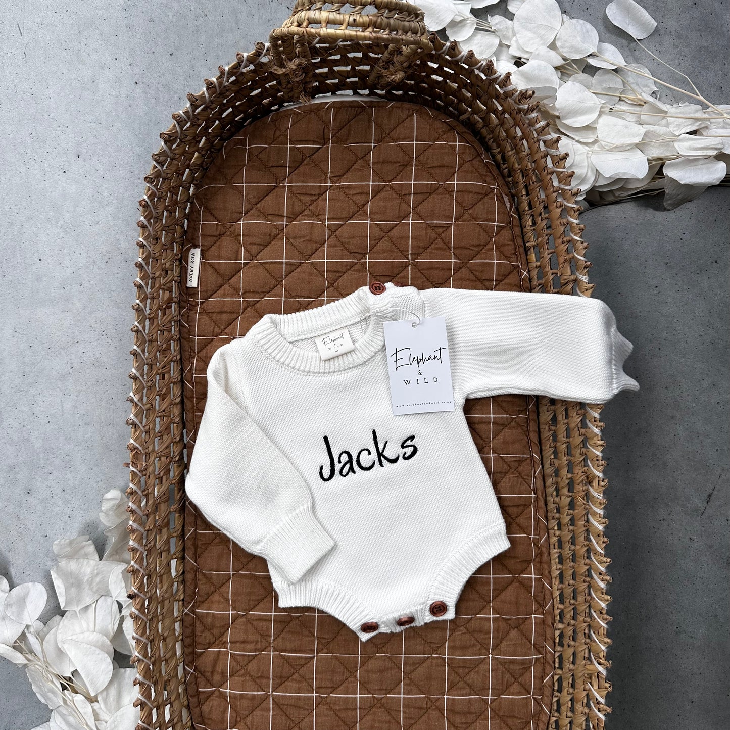 Smooth Knit Baby Romper - Classic Collection