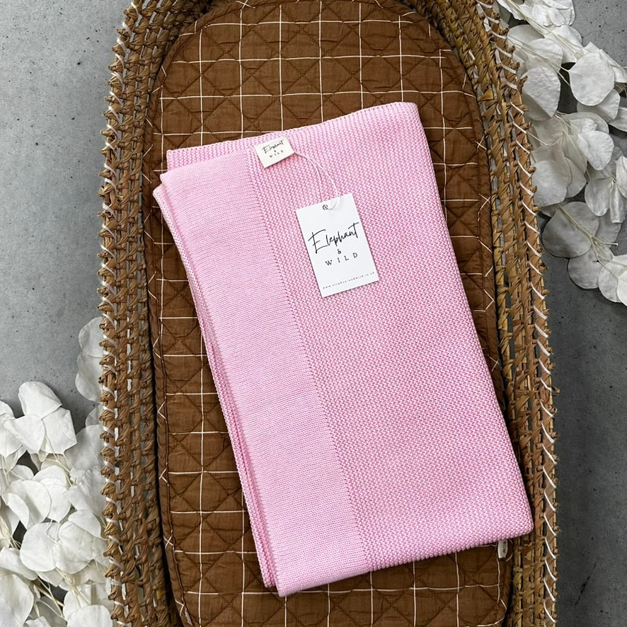 Solid Edge Baby Blanket - Classic Collection