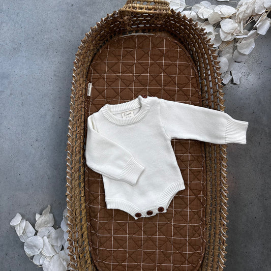 Smooth Knit Baby Romper - Classic Collection