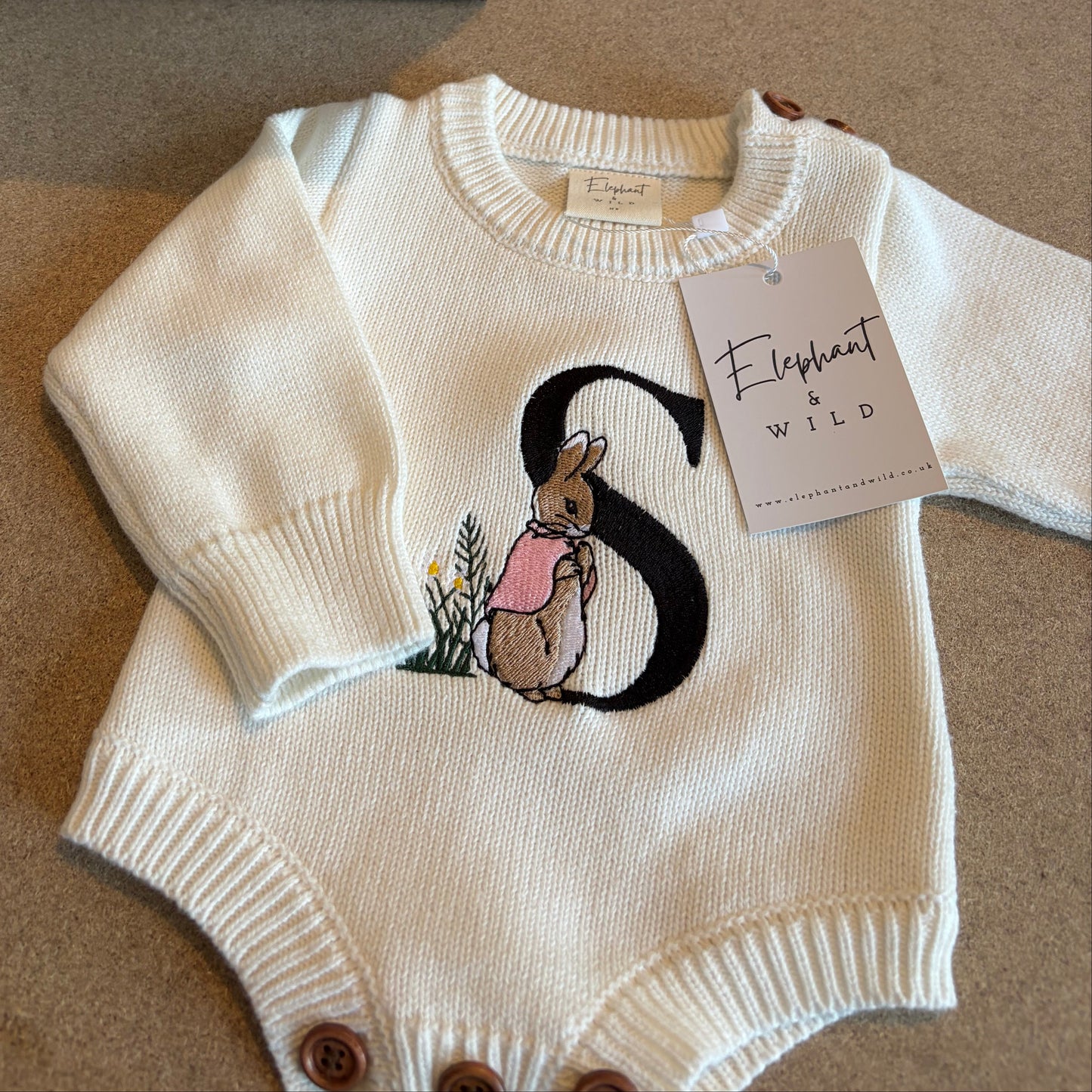 Smooth Knit Baby Romper
