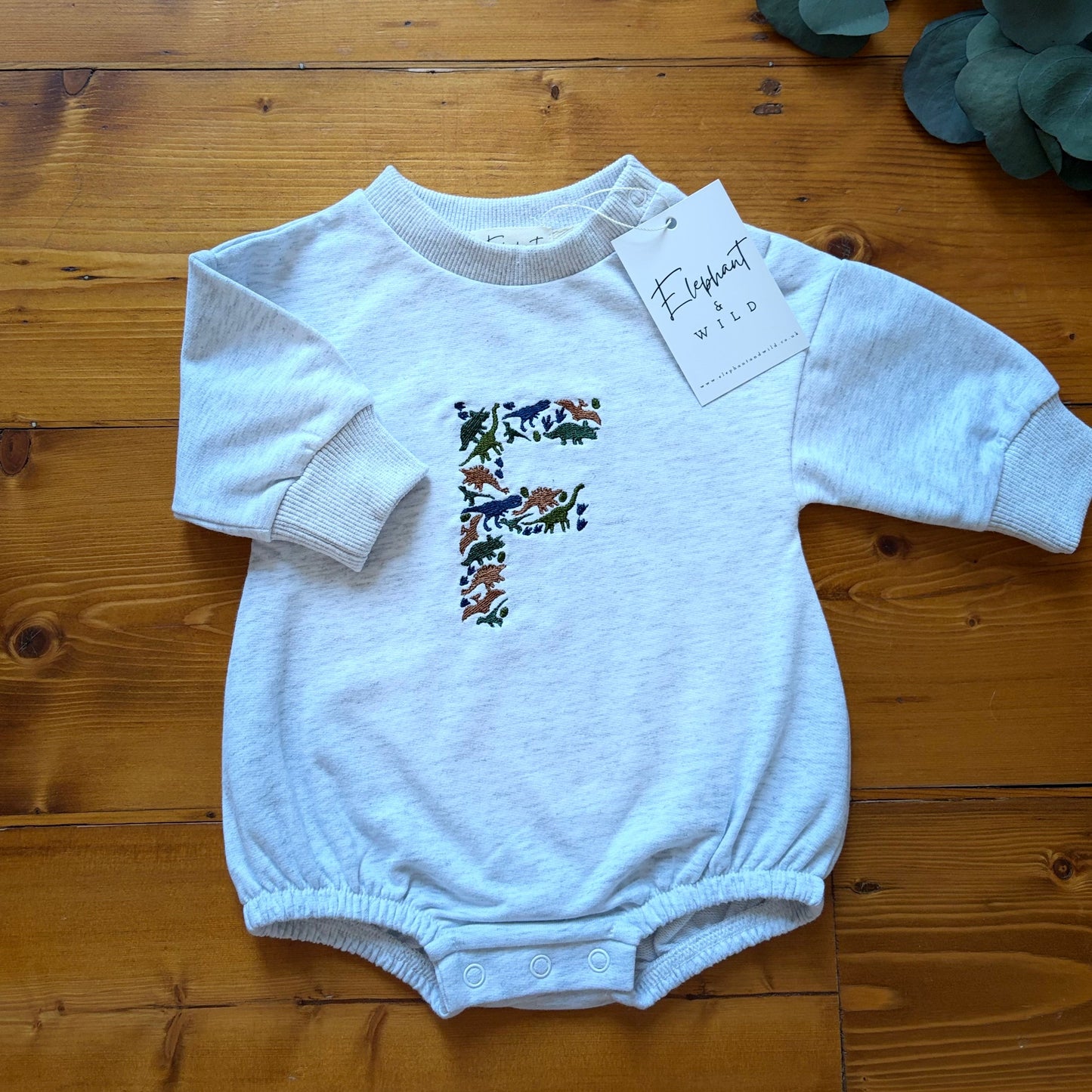 Personalised Bubble Baby Romper